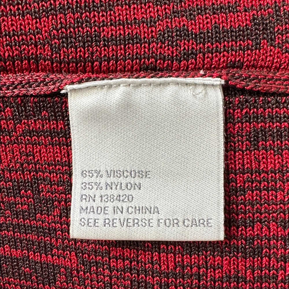 Carlisle Red Long Sleeve Dress - Picture 8 of 9